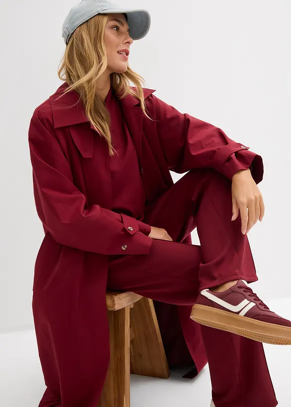 Tepl&aacute;kov&eacute; kalhoty z měkk&eacute; směsi s visk&oacute;zou, bonprix