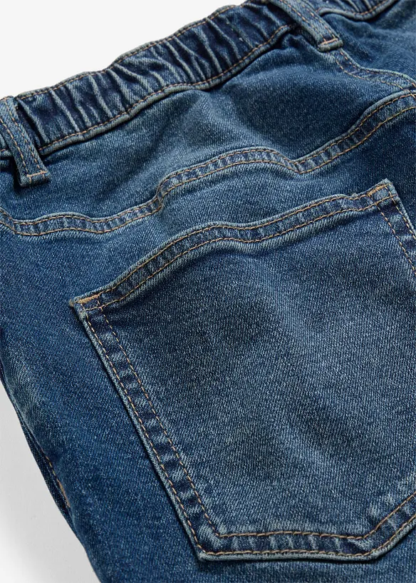 Dž&iacute;ny Straight Loose, High Waist, bonprix