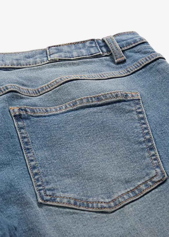 Dž&iacute;ny Wide Leg, Mid Waist, Full Lenght, bonprix