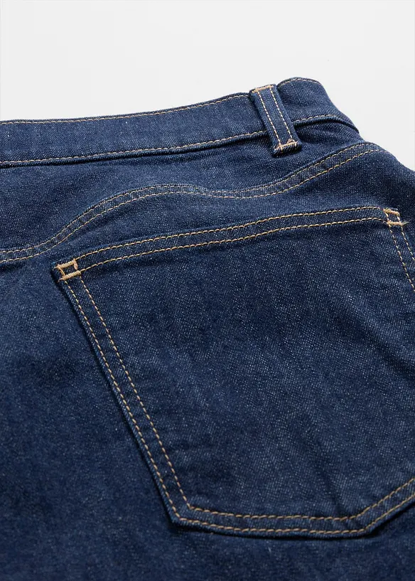 Dž&iacute;ny Loose Straight Mid Waist, Full Length, bonprix