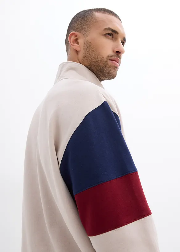 Mikina z čist&eacute; organick&eacute; bavlny, Loose Fit, bonprix