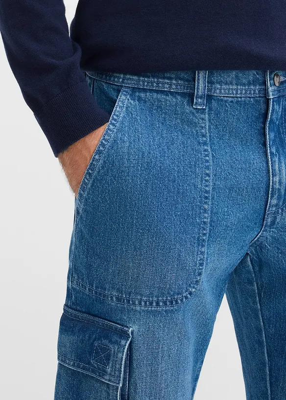 Dž&iacute;ny, Relaxed Fit, Straight, bonprix