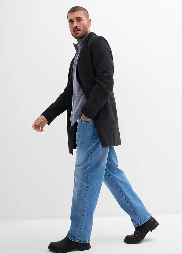 Strečov&eacute; dž&iacute;ny Loose Fit, Straight, bonprix