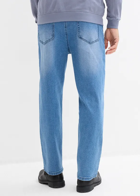 Strečov&eacute; dž&iacute;ny Loose Fit, Straight, bonprix