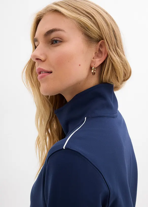 Prop&iacute;nac&iacute; mikina z pohodln&eacute;ho materi&aacute;lu Punto di Roma, bonprix