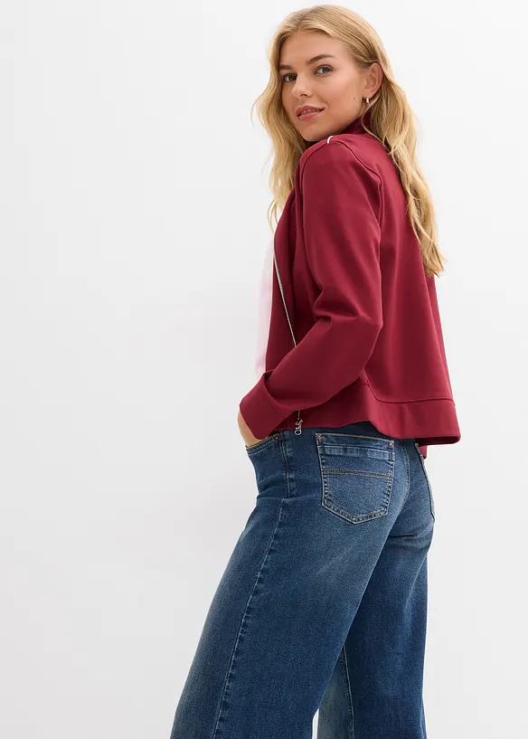 Prop&iacute;nac&iacute; mikina z pohodln&eacute;ho materi&aacute;lu Punto di Roma, bonprix