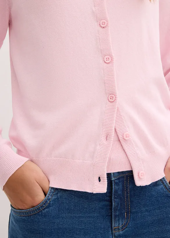 Kab&aacute;tek z jemn&eacute; pleteniny, bonprix