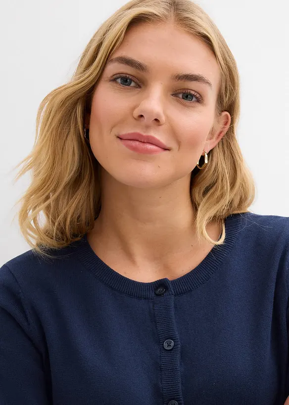 Kab&aacute;tek z jemn&eacute; pleteniny, bonprix