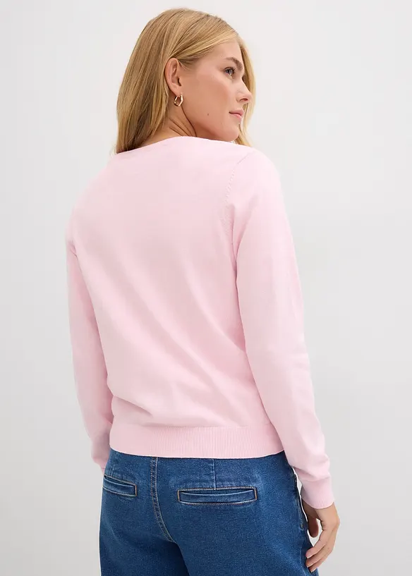 Kab&aacute;tek z jemn&eacute; pleteniny, bonprix