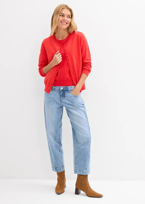 Kab&aacute;tek z jemn&eacute; pleteniny, bonprix