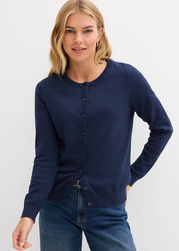 Kab&aacute;tek z jemn&eacute; pleteniny, bonprix