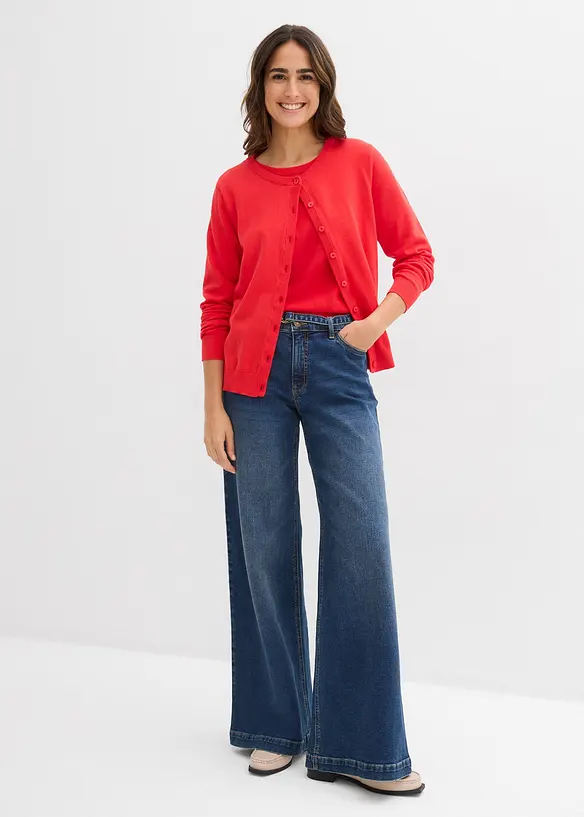 Svetr z jemn&eacute; pleteniny, bonprix