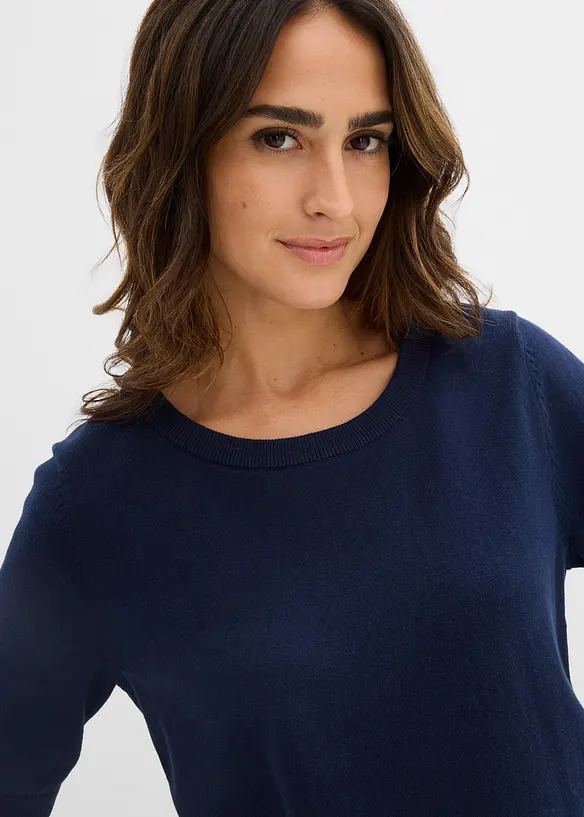 Svetr z jemn&eacute; pleteniny, bonprix