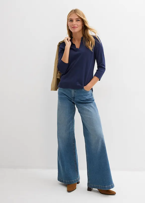 Triko polo z čist&eacute; organick&eacute; bavlny, bonprix