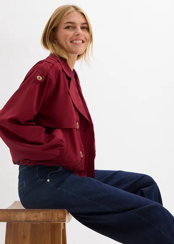 Kr&aacute;tk&aacute; trenčkotov&aacute; bunda, bonprix