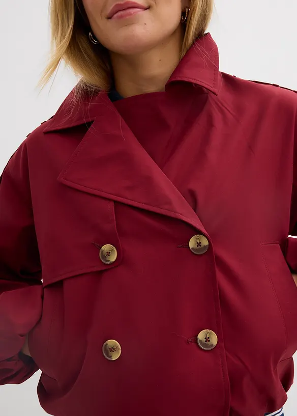 Kr&aacute;tk&aacute; trenčkotov&aacute; bunda, bonprix