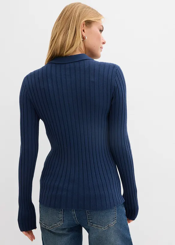 Žebrovan&yacute; pleten&yacute; kab&aacute;tek, bonprix