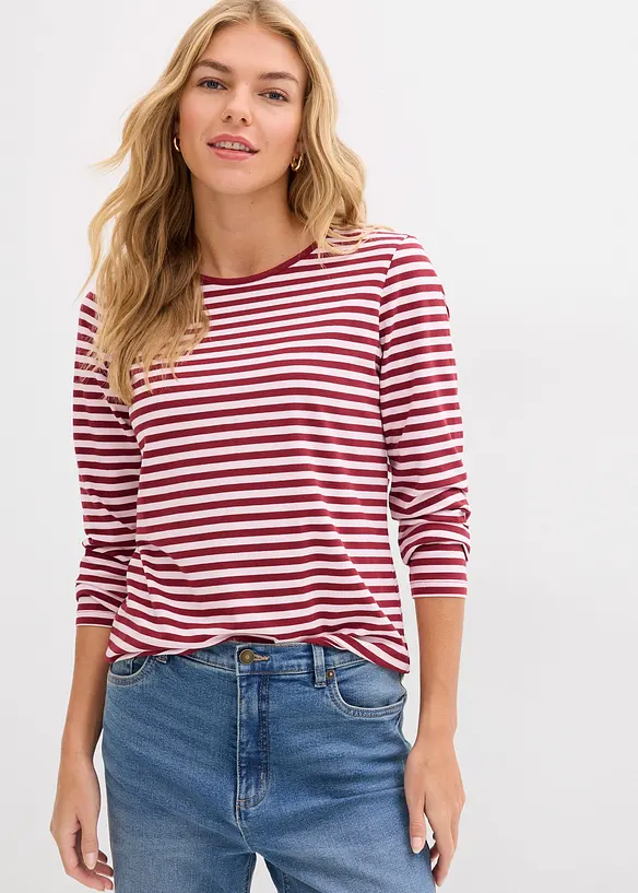 Triko s dlouh&yacute;m ruk&aacute;vem, bonprix