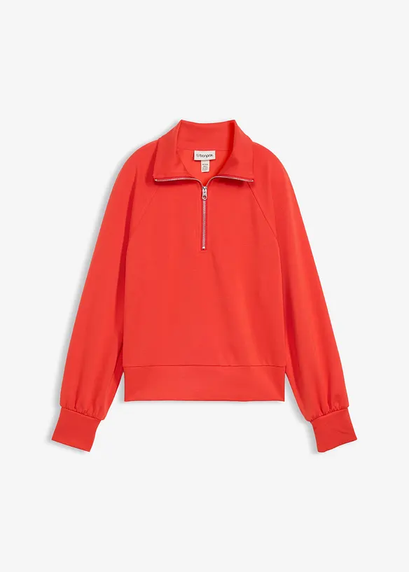 Mikina z měkk&eacute;ho materi&aacute;lu scuba, bonprix