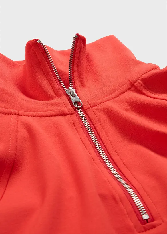 Mikina z měkk&eacute;ho materi&aacute;lu scuba, bonprix