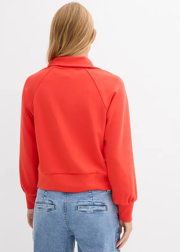 Mikina z měkk&eacute;ho materi&aacute;lu scuba, bonprix