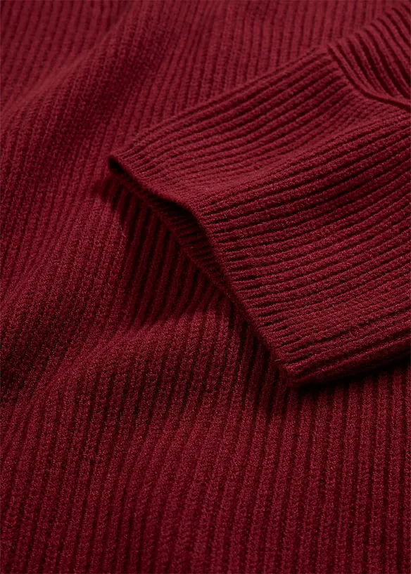 Boxy svetr z měkk&eacute; visk&oacute;zov&eacute; směsi, bonprix