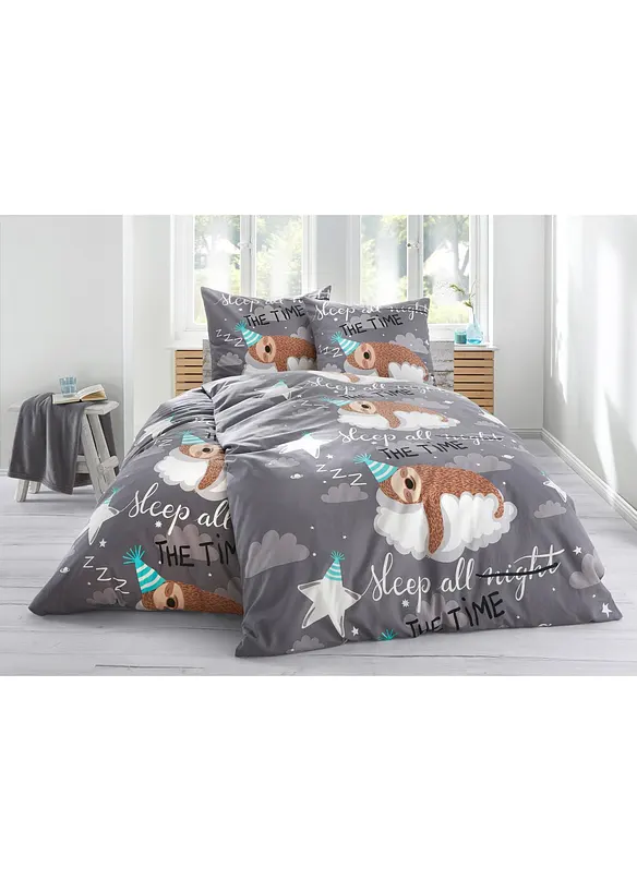 Povlečen&iacute; s květovan&yacute;m dez&eacute;nem, bonprix