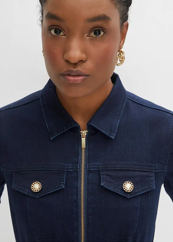 Dž&iacute;nov&eacute; &scaron;aty se zipem, bonprix