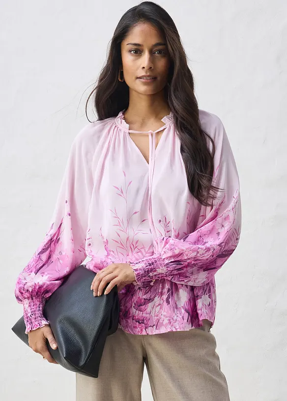 Halenka s pod&iacute;lem hedv&aacute;b&iacute;, bonprix