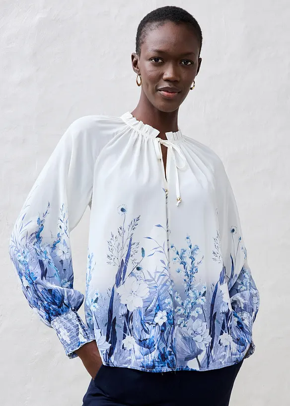 Halenka s pod&iacute;lem hedv&aacute;b&iacute;, bonprix