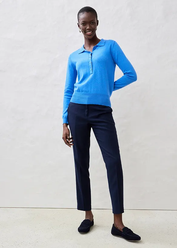 P&oacute;lo svetr s pod&iacute;lem hedv&aacute;b&iacute;, bonprix