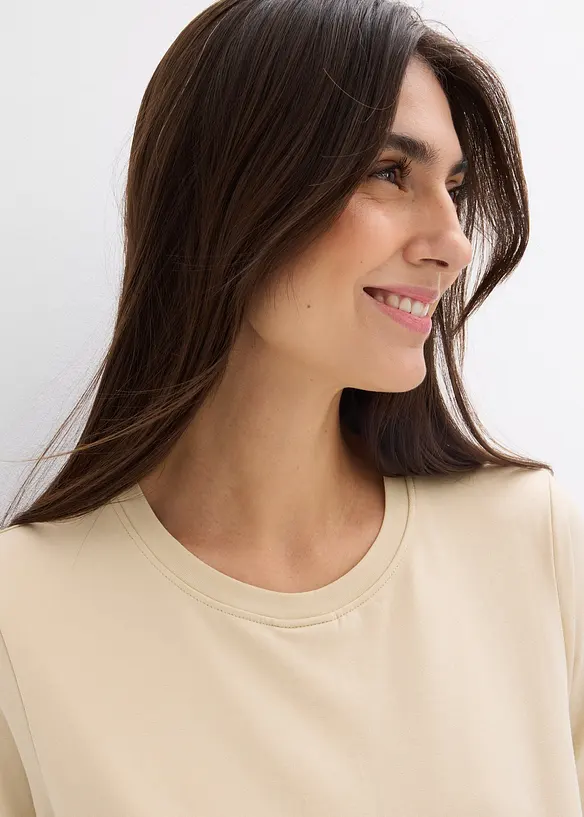 Těhotensk&eacute; a kojic&iacute; tričko z čist&eacute; organick&eacute; bavlny (2 ks v balen&iacute;), bonprix