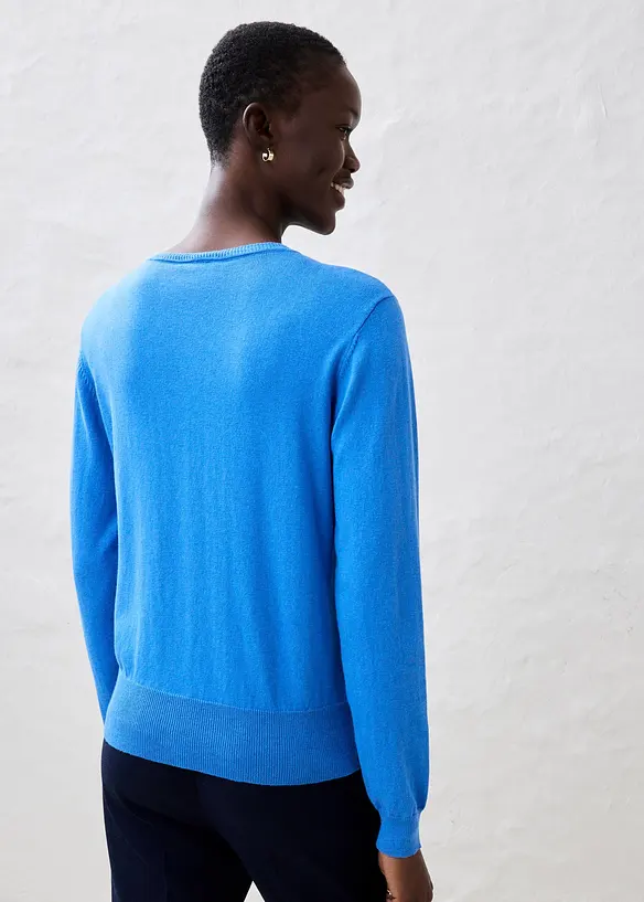 Pleten&yacute; kab&aacute;tek s pod&iacute;lem hedv&aacute;b&iacute;, bonprix