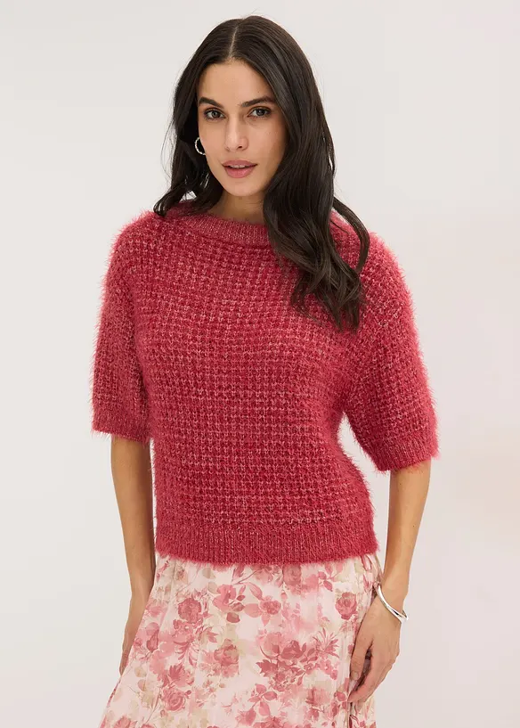 Svetr ze silněj&scaron;&iacute; pleteniny, bonprix