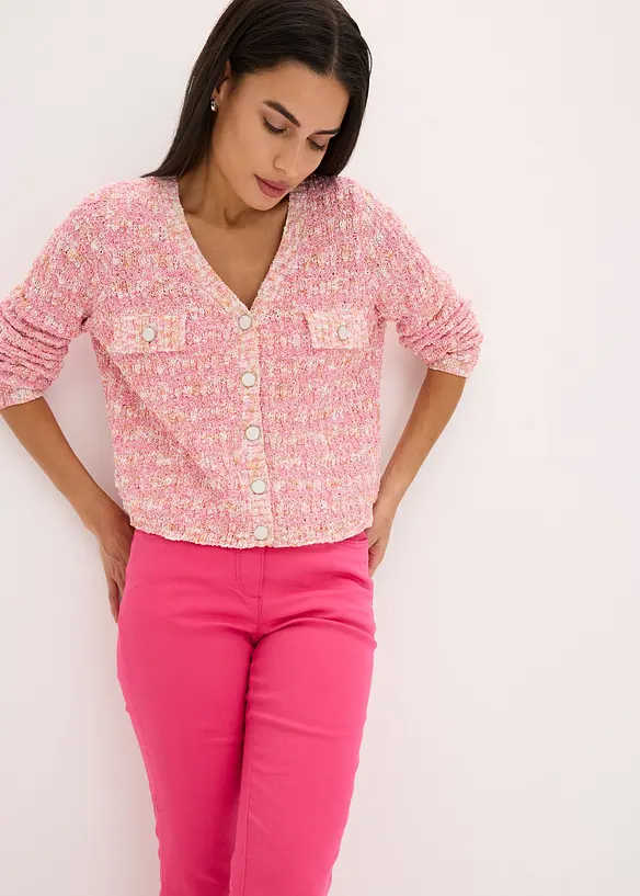 Pleten&yacute; kab&aacute;tek z bukl&eacute;, bonprix