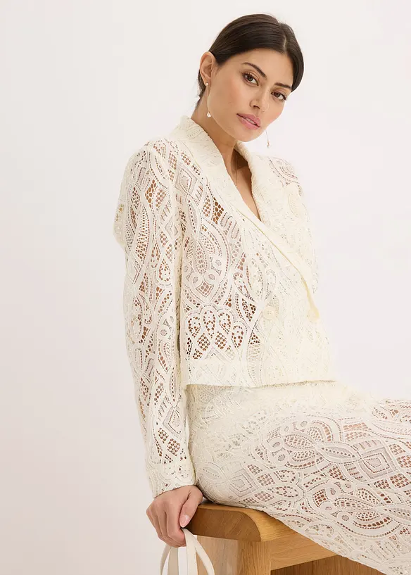 Blejzr z krajky, bonprix