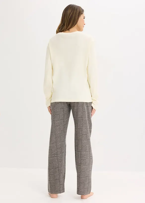 Pyžamo z měkk&eacute; bavlny, bonprix