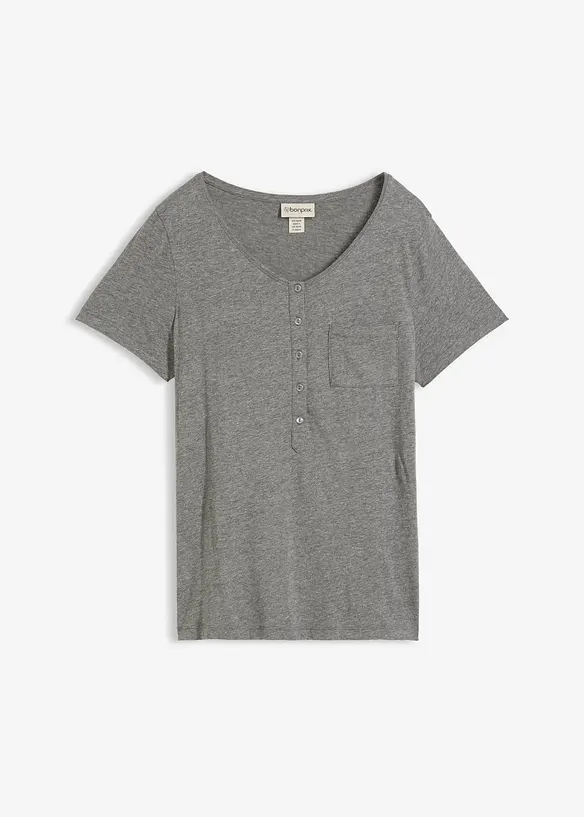 Tričko ze směsi bavlny s visk&oacute;zou, bonprix