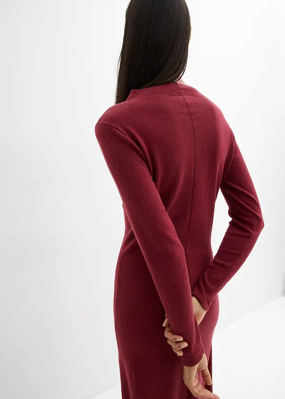 Maxi &scaron;aty z jemn&eacute; pleteniny s pod&iacute;lem ka&scaron;m&iacute;ru, bonprix