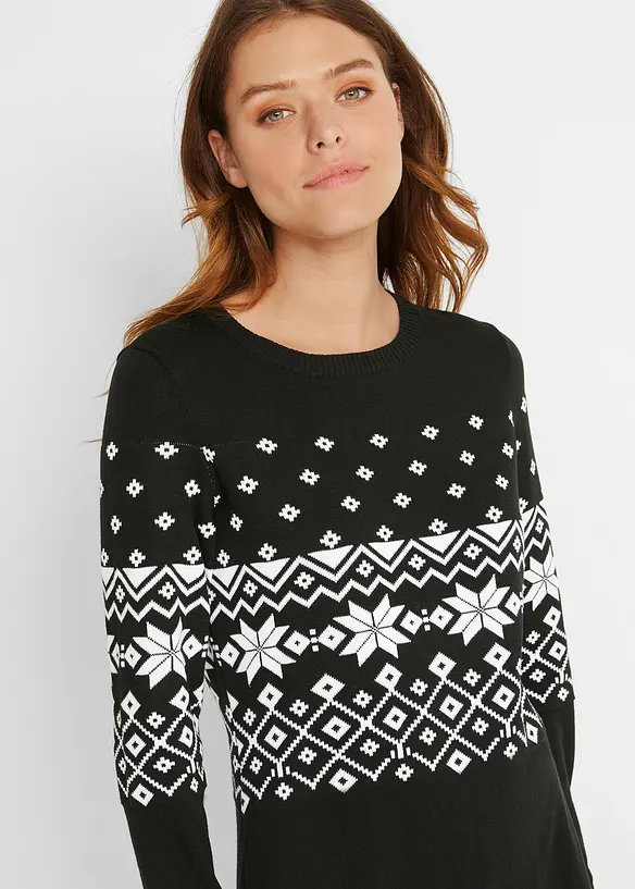 Pleten&eacute; &scaron;aty s norsk&yacute;m vzorem, bonprix