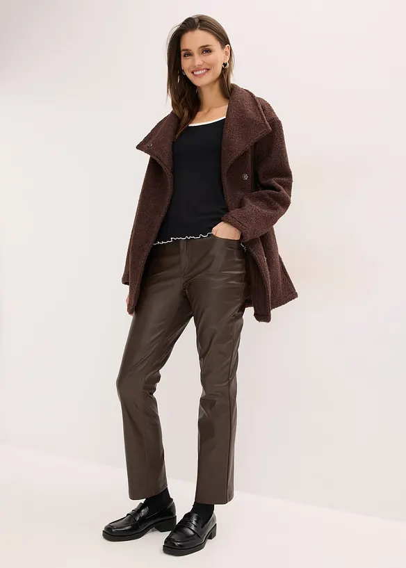 Žebrovan&eacute; tričko, bonprix