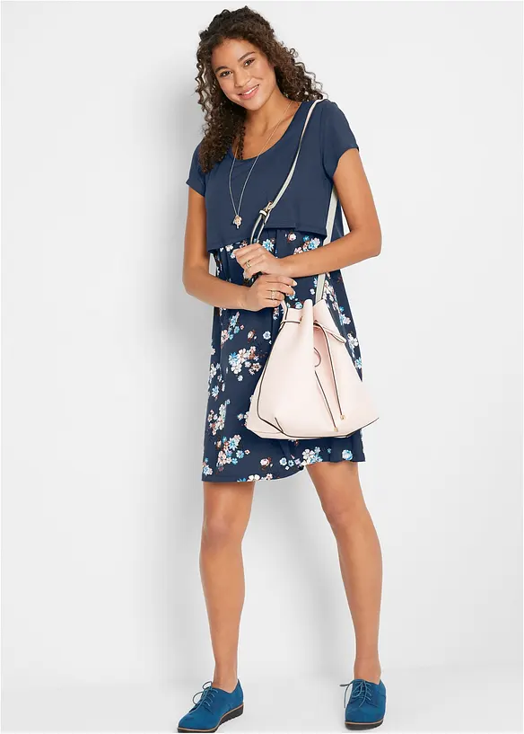 Těhotensk&eacute; a kojic&iacute; &scaron;aty 2 v 1, ze žerzeje, bonprix