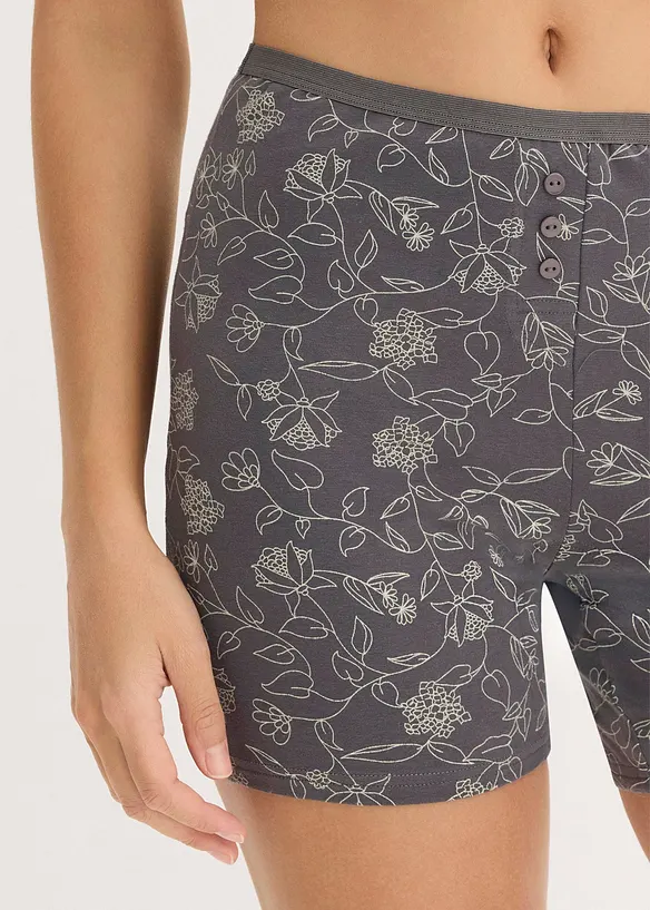 Dlouh&eacute; d&aacute;msk&eacute; boxerky (4 ks v balen&iacute;), bonprix