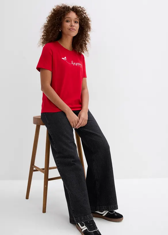 Tričko z čist&eacute; bavlny, bonprix