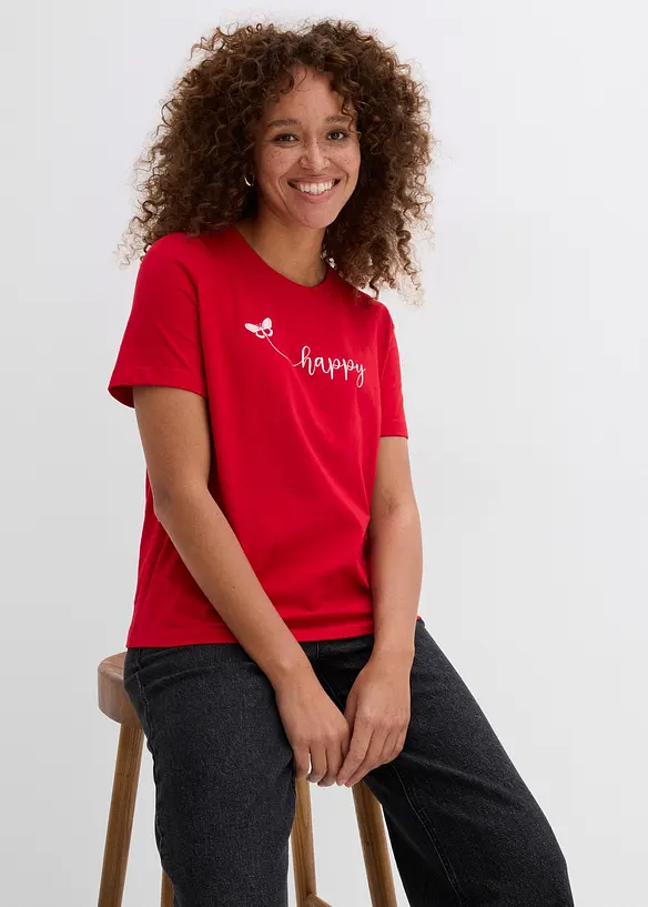 Tričko z čist&eacute; bavlny, bonprix