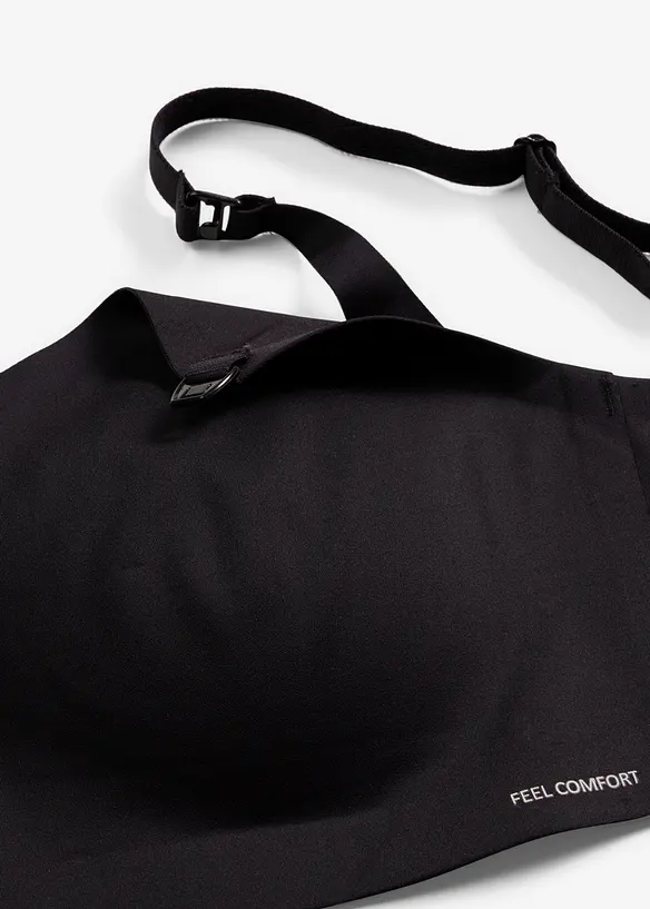 Vyztužen&aacute; kojic&iacute; podprsenka Feel Comfort, laserově řezan&aacute;, bez kostic, bonprix