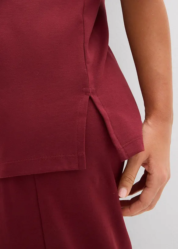 Dlouh&eacute; tričko z interlocku, bonprix