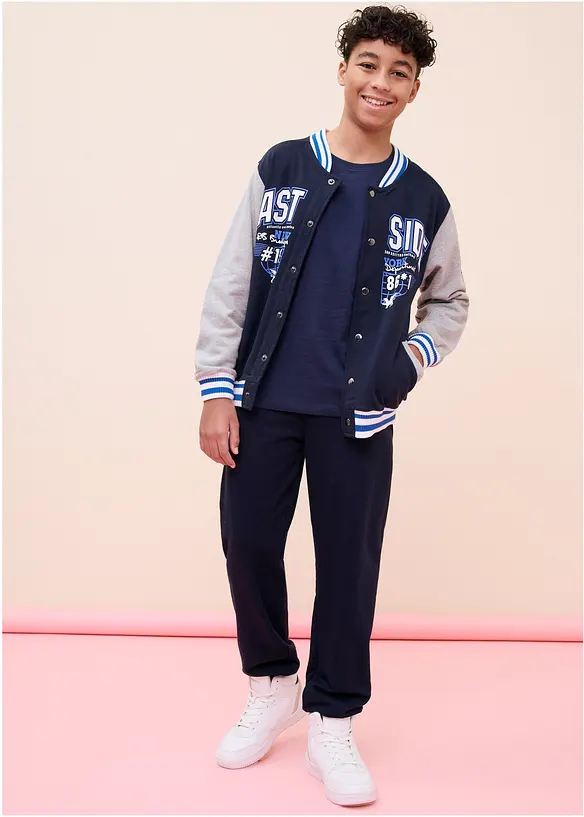 Tričko s dlouh&yacute;m ruk&aacute;vem, s organickou bavlnou (5 ks v balen&iacute;), bonprix