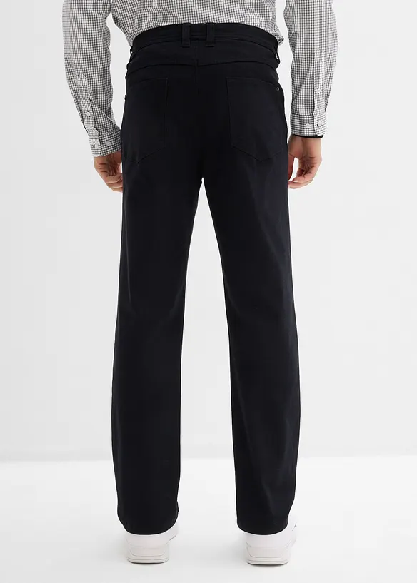 Strečov&eacute; kalhoty Classic Fit s pohodln&yacute;m pasem, Straight, bonprix