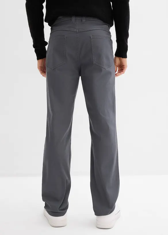 Strečov&eacute; kalhoty Classic Fit s pohodln&yacute;m pasem, Straight, bonprix